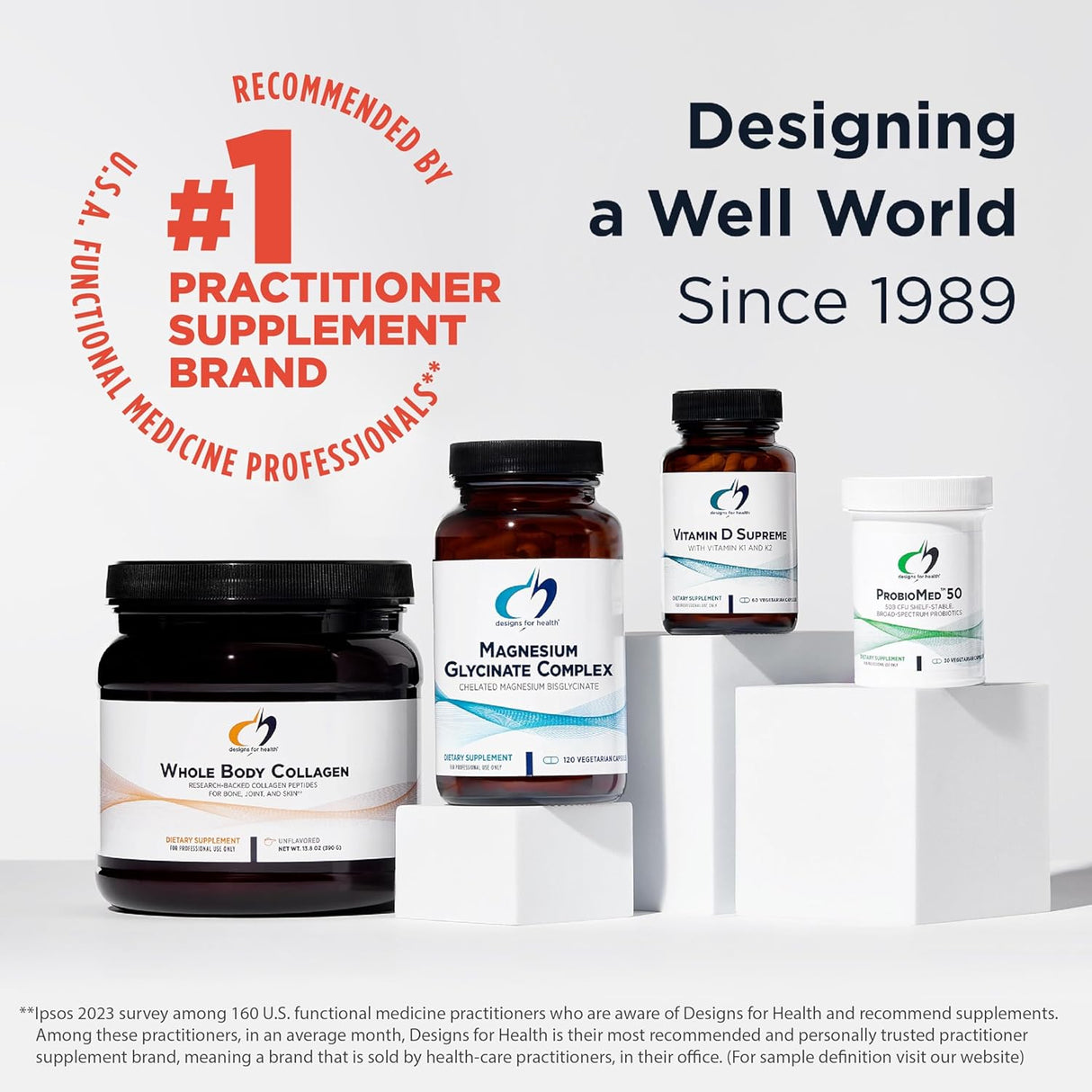 D-Ribosa en Polvo de Designs for Health 5000mg 30 srv