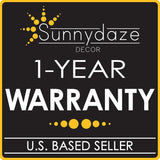 Silla Hamaca XL de Sunnydaze - Poliéster - Capacidad 300 lbs