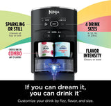 Fabricante de bebidas con gas Ninja color negro