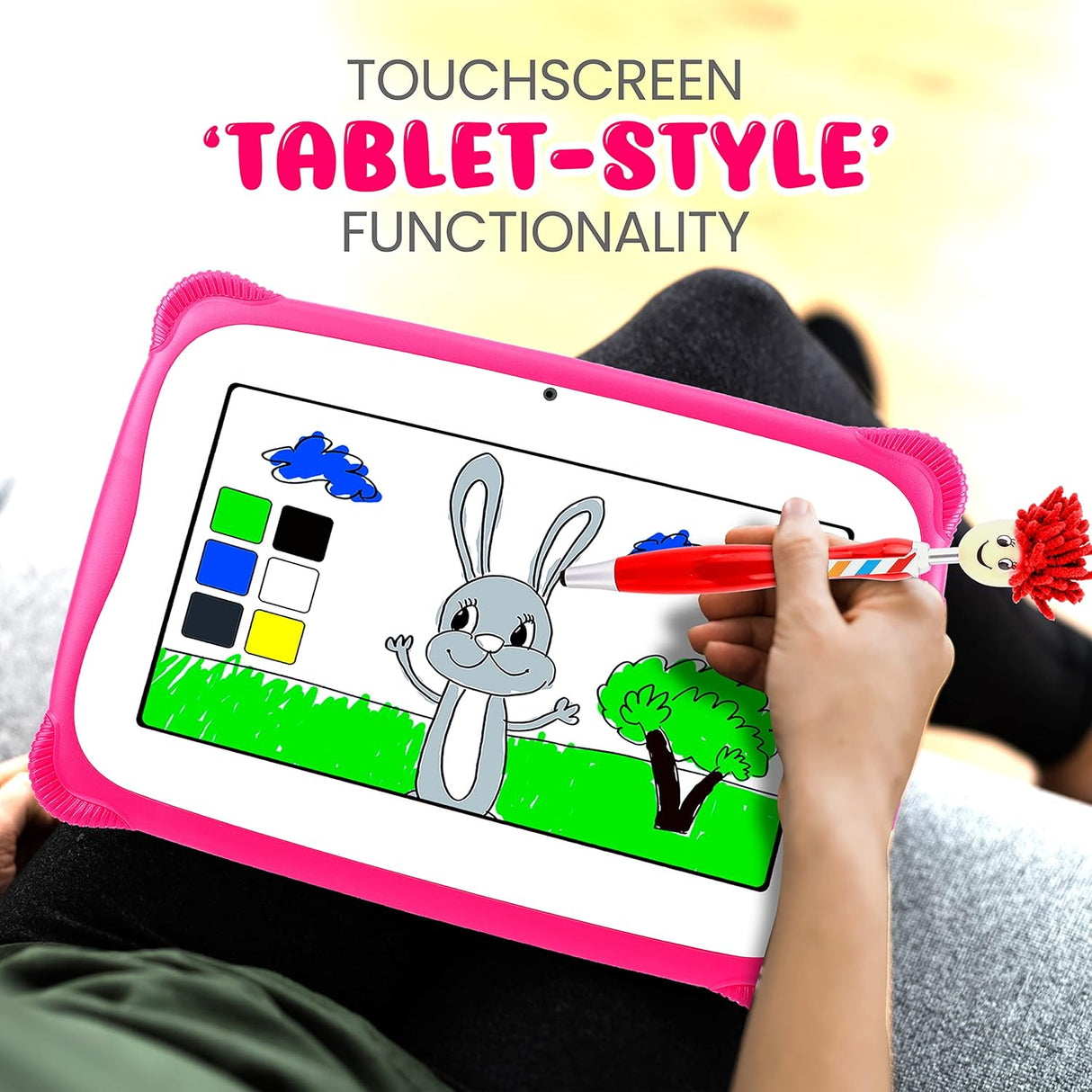 Tablet para niños con lápiz capacitivo de 7 pulgadas Pyle