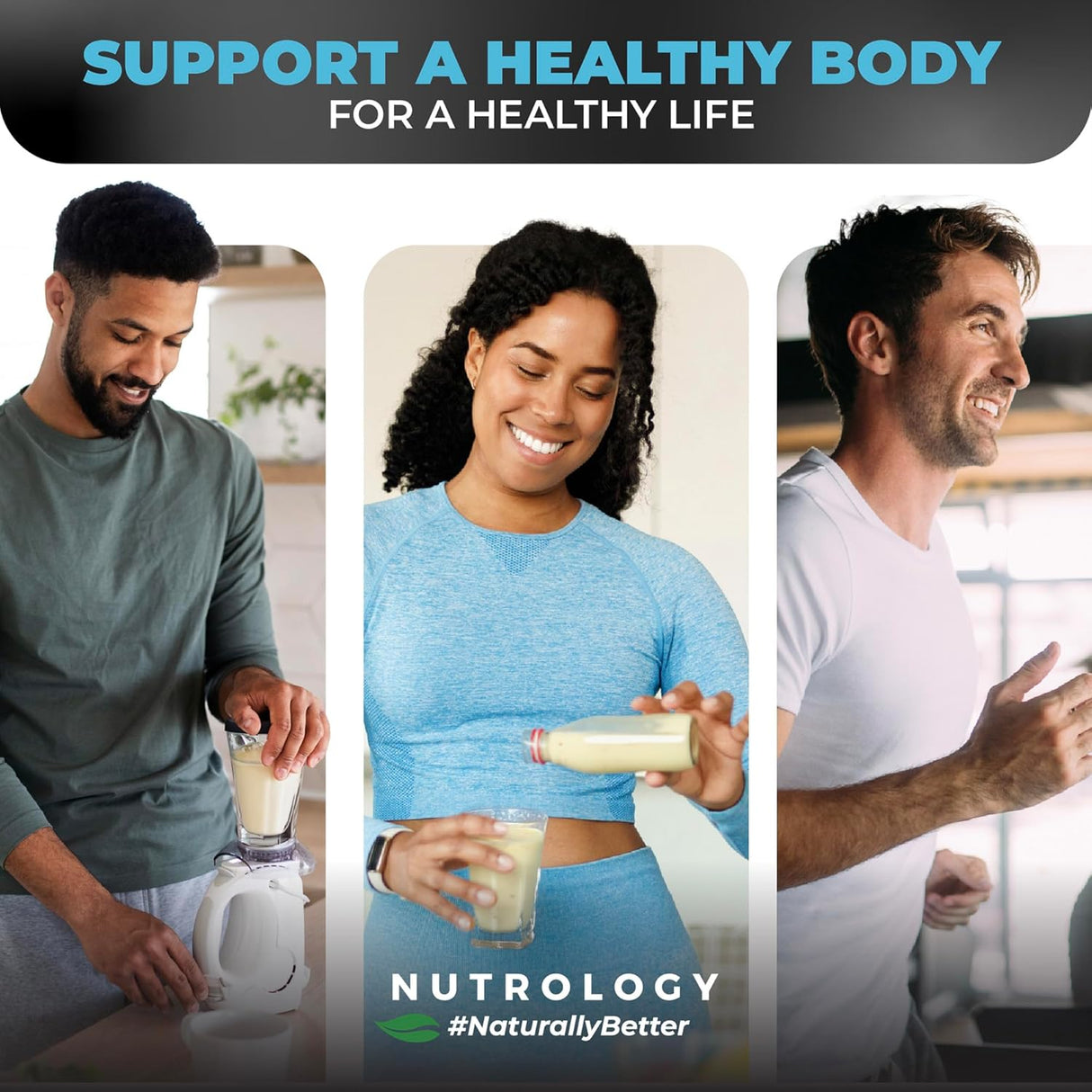 Nutrology TRIPACT Batido 7 en 1, Proteína Whey, 40 raciones