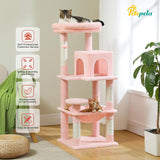 Árbol para gatos PETEPELA 5 niveles, marco metálico, modelo 45.7