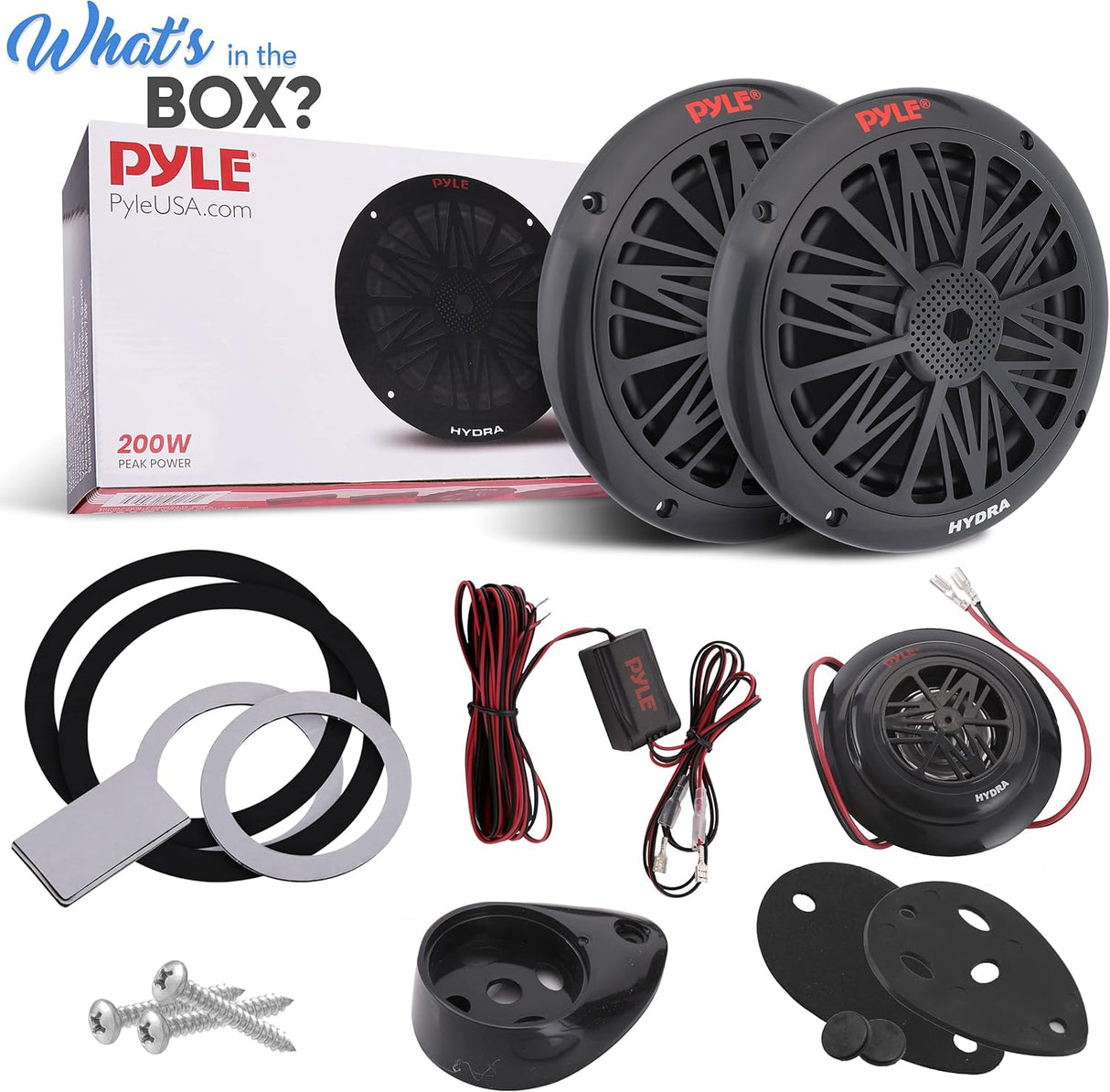 Parlantes o altavoces de barco marino PYLE PLMR6KB