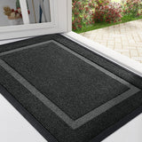 Alfombrilla de Entrada OLANLY, Impermeable, Antideslizante, 29.5x17