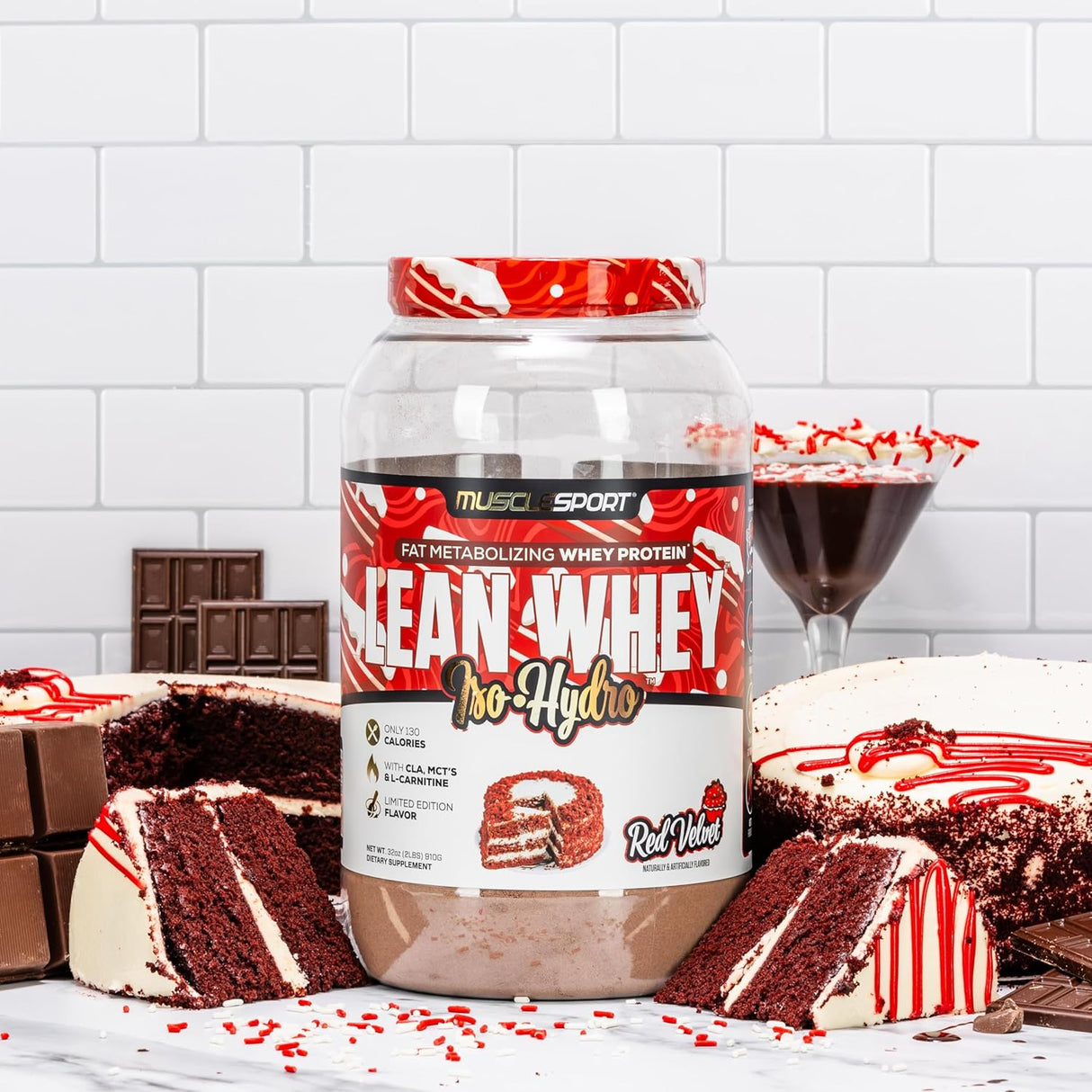 Musclesport Proteína Whey Lean Revolution™ Bajo en Calorías