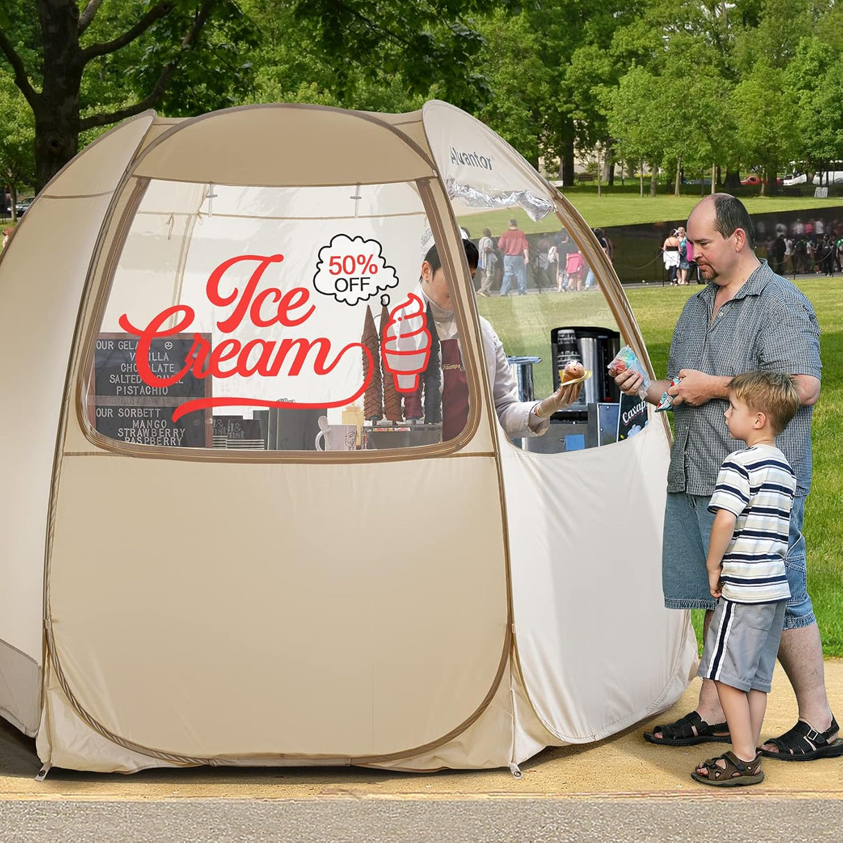 Tienda Alvantor Carpa Plegable 12x12 - Grado Comercial
