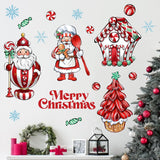 Pegatinas Navideñas Mfault, Decoración Fiesta Invierno 2025