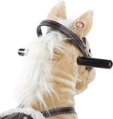 Caballo de Peluche con Sonidos, Estribos, Silla y Riendas