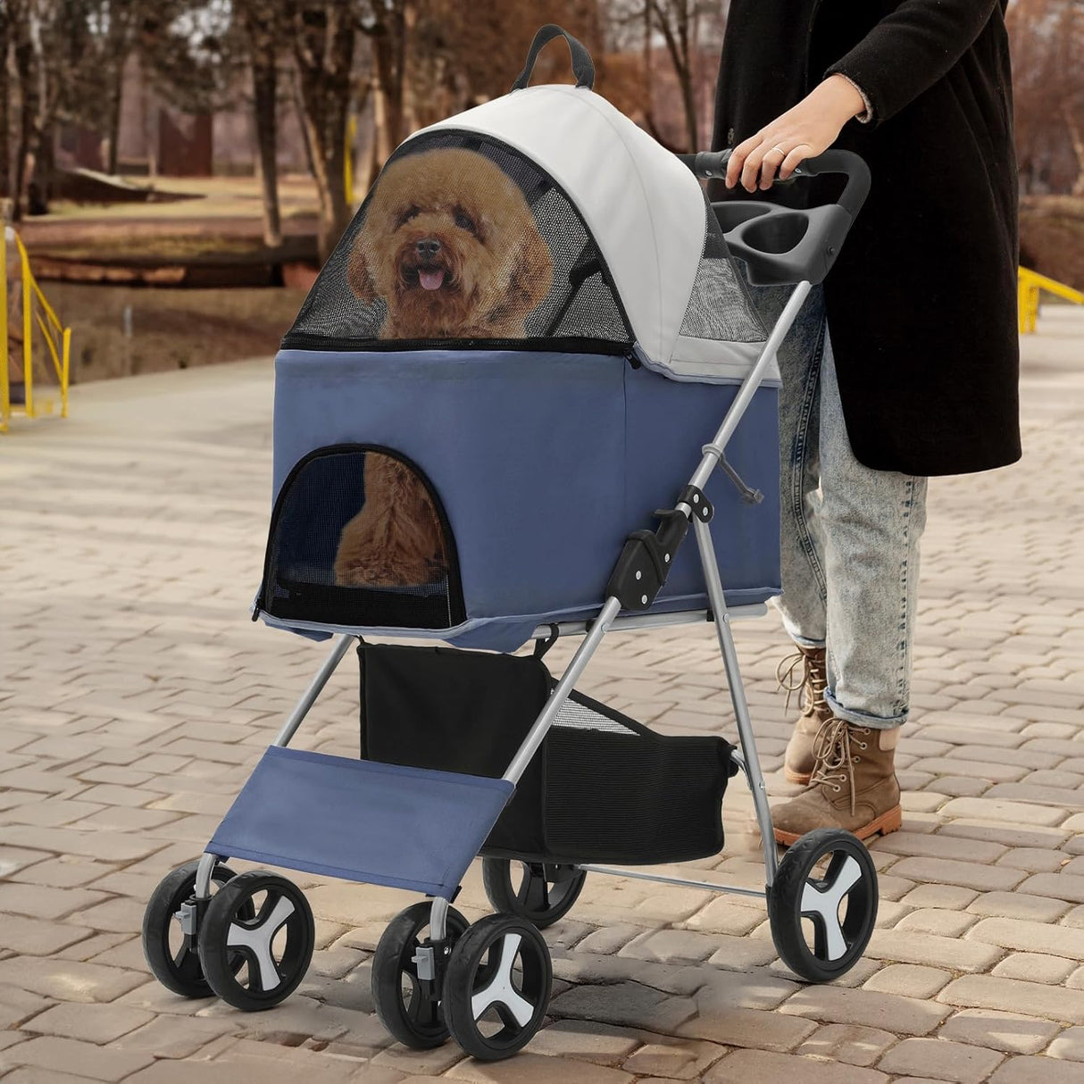 Carrión 3 en 1 MoNiBloom para Mascotas, hasta 33 lbs, Plegable