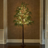 Árbol LED Birchlitland 6FT 195L Luz de Hadas Decoración Navidad