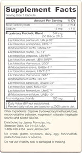 Jarrow Fem-Dophilus Probiótico Vaginal y Digestivo 50B CFU