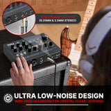Amplificadores Interfaz de audio USB profesional PMUX9