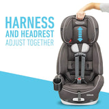 Asiento de automóvil 4 en 1 para bebés a niños pequeños