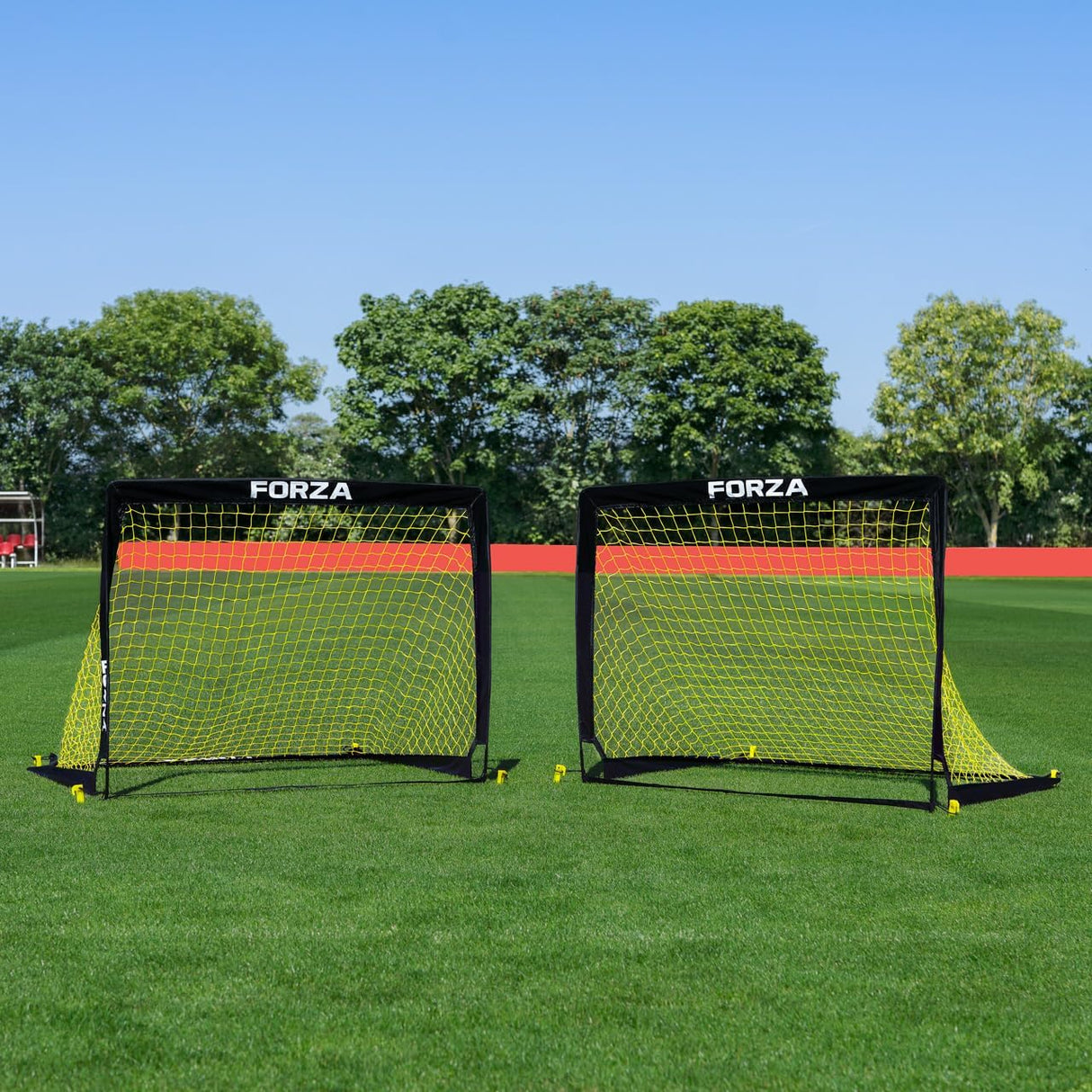 Portería desplegable para juegos y entrenamientos de niños