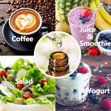 Suplemento de Hierro Líquido con Vitamina C, B-Complejo, Vegano