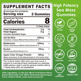 Gomitas de Sea Moss Irish para adultos y niños, 2 pack