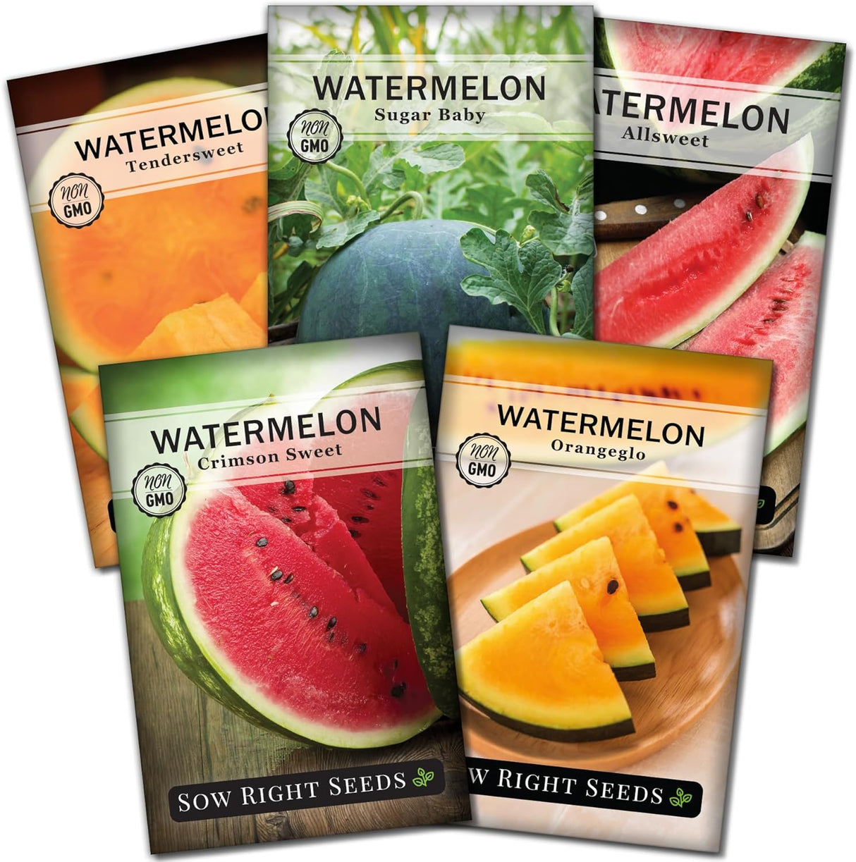 Colección de Semillas de Sandía - Sow Right Seeds - Heirloom