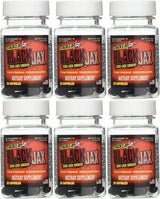 Suplemento energético Black Jax, 120 cápsulas, lote de 6