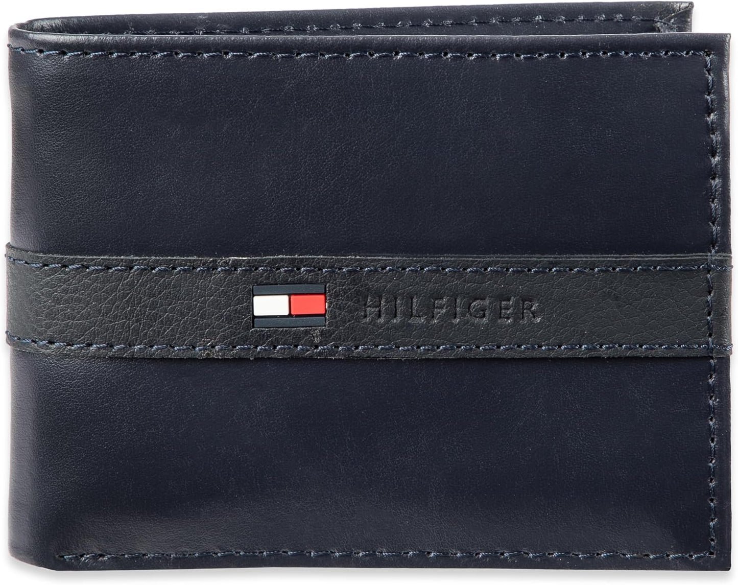 Billetera Bifolds Tommy Hilfiger con Ventana ID y Tarjetero