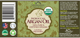 Aceite de Argán Orgánico, Puro & Natural, Prensado en Frío