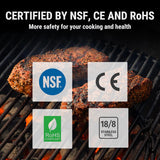 Termómetro Digital de Carne ThermoPro TP-03B con Luz y Imán