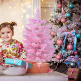 Árbol de Navidad Artificial 2FT, Mini, Con Base Plástica, Decoración