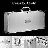 Set de Utensilios de Barbacoa GRILLART, 19 Piezas, Acero Inox.