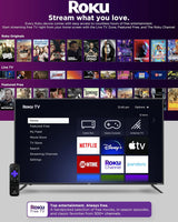 Televisor JVC 32 HD LED Roku, Control por Voz, LT32MAW2