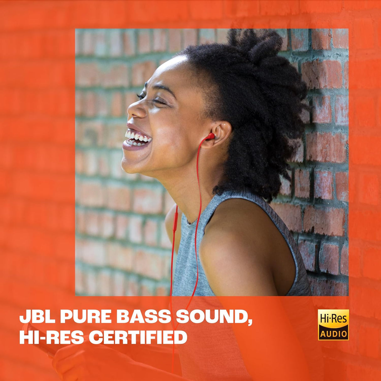 Auriculares in-ear Hi-Res JBL Tune 310C, cable plano, micrófono