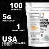 Es Solo! Creatina Monohidrato Pura USA 500g