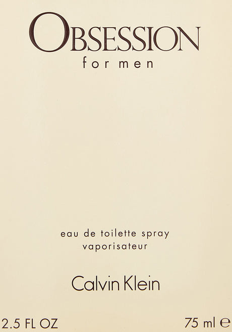 perfume de Calvin Klein OBSESSION de hombre