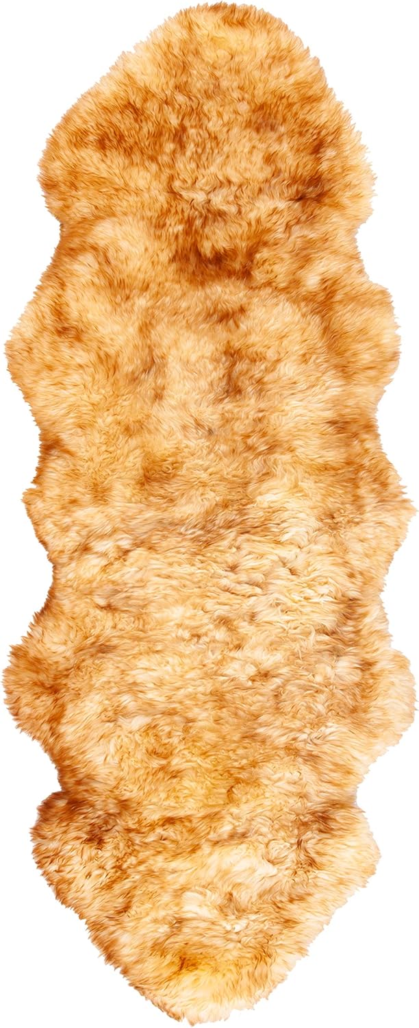 Alfombra Runner de Piel de Oveja, SAFAVIEH, 2' x 6', SHS121K