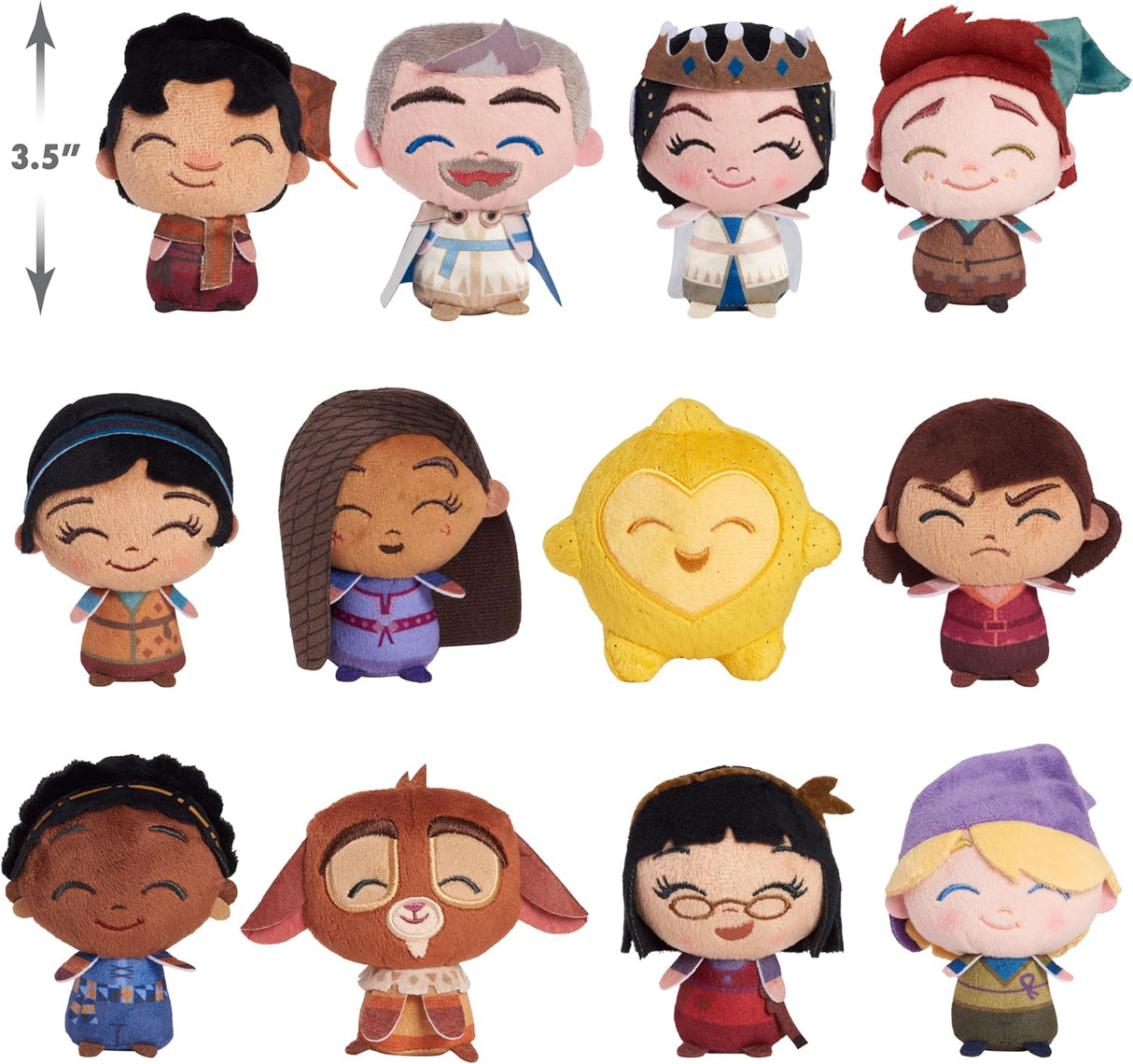 Peluche Mini Coleccionable Disney Wish, Cápsulas Sorpresa