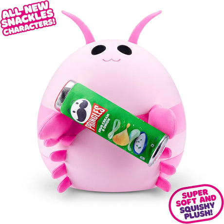 Snackles 2 Plush de Camarón ZURU, Suave y Coleccionable