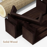 Estantes Flotantes SRIWATANA para Pared, Set de 5, Madera