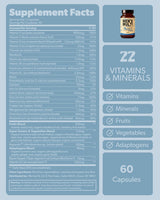 Multivitamínico para Hombres, B Complejo Methylado, 60 Cápsulas