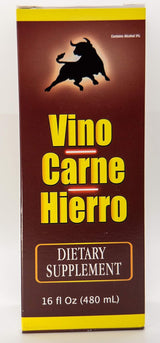 Suplemento de Hierro Memper Vino, Infusión Energía 16 Fl Oz