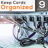 Protector de sobretensiones 9 salidas Pyle PDBC70