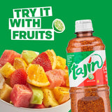 Condimento Tajín Clásico 14oz y Salsa Fruity Chamoy 15.38oz