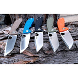 Cuchillo de bolsillo de acero ligera plegable