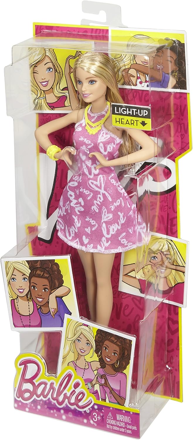 Barbie Muñeca Corazón Luminoso con Luces Modelo 12345