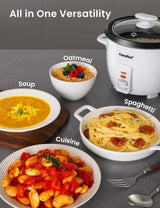 Arrocera COMFEE, 6 tazas cocidas, olla antiadherente, modelo 3C