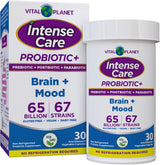 Vital Planet Suplemento 4 en 1 para Cerebro y Estado de Ánimo, 65B CFU
