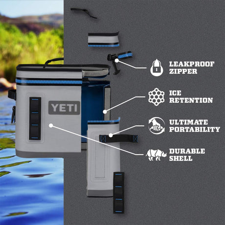 Nevera portátil YETI Hopper Flip 12, suave y resistente