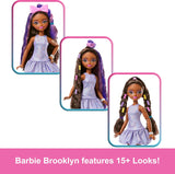 BarbieDreamGETReadyBrooklyn MuñecaFashion con accesorios y 15+ looks