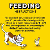 Golosinas para gatos crujientes y suaves, sabor a pollo