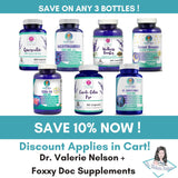 CoQ10 Suplemento Foxxy Doc 400mg 200 cápsulas