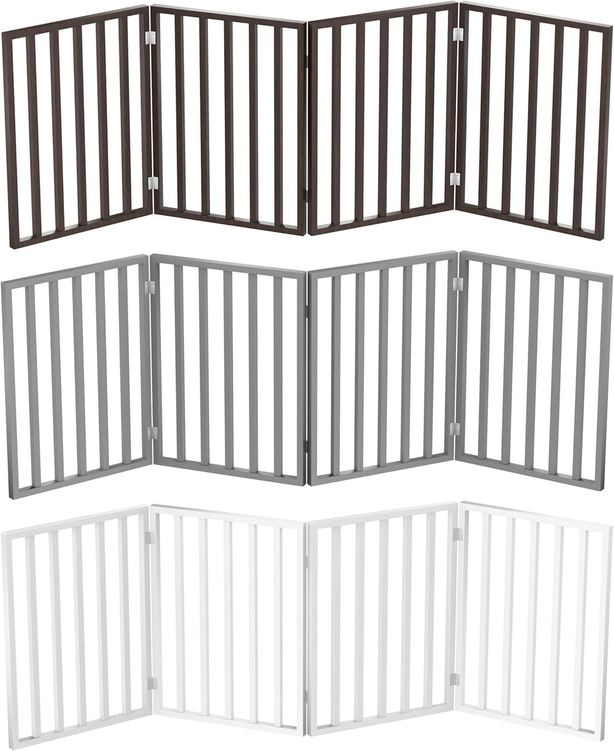 Reja para mascotas PETMAKER, 4 paneles, 72x24 pulgadas