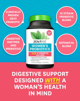 Suplemento Probióticos para mujer flora intestinal 60 unidad