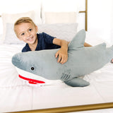 Tiburón Gigante de Peluche - Melissa & Doug, Lifelike 3 pies